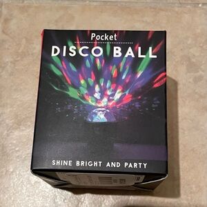 EUC Pocket Disco Ball | USB Included